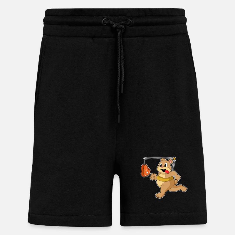 Bär Fleisch - Shorts - made by SPREAD - SOLID BLACK