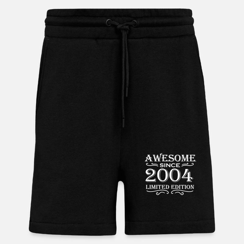 2004 - Born 2004 - Shorts - made by SPREAD - SOLID BLACK