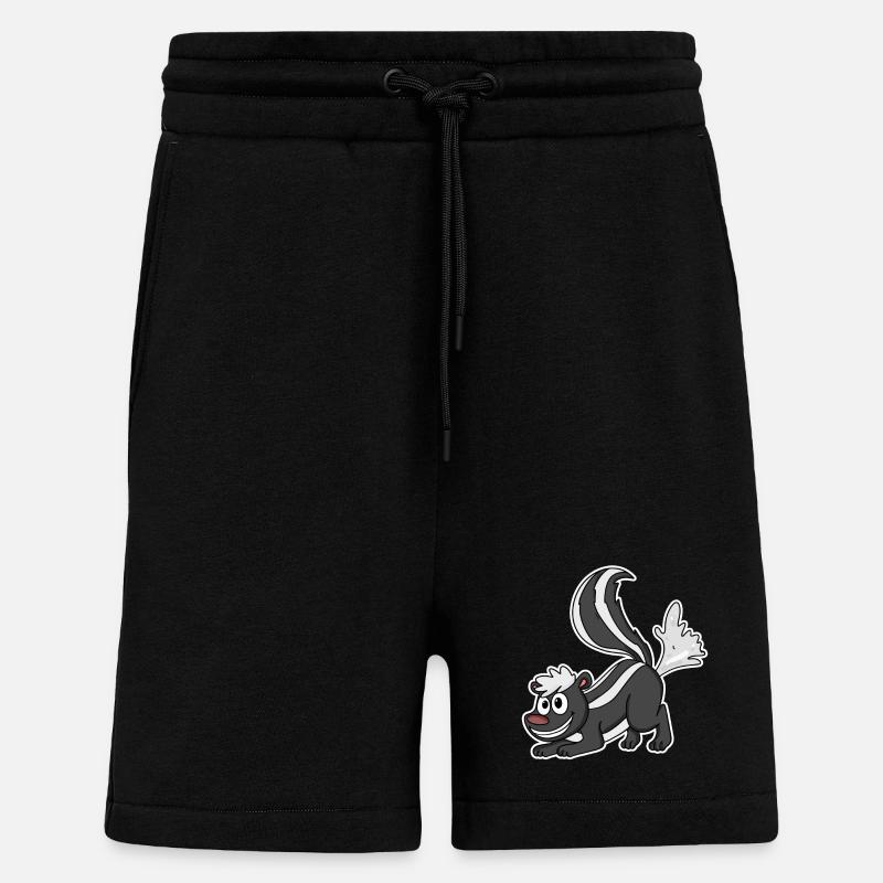 Skunks Stinktier - Shorts - made by SPREAD - SOLID BLACK