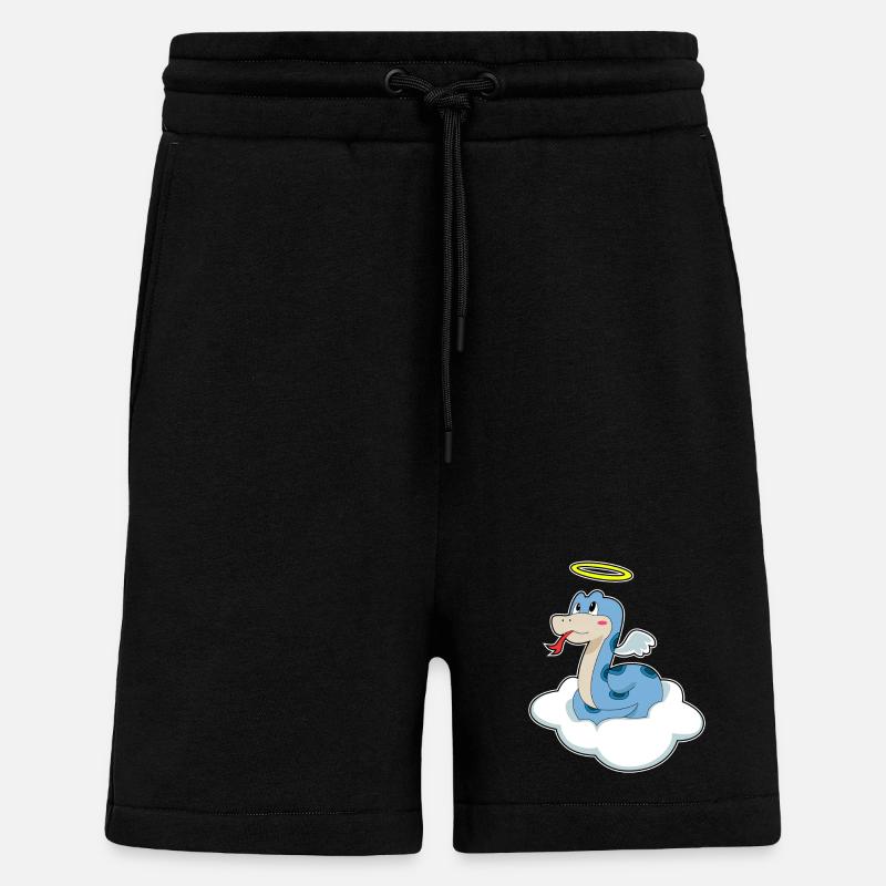 Snake Cloud - Shorts - made by SPREAD - SOLID BLACK