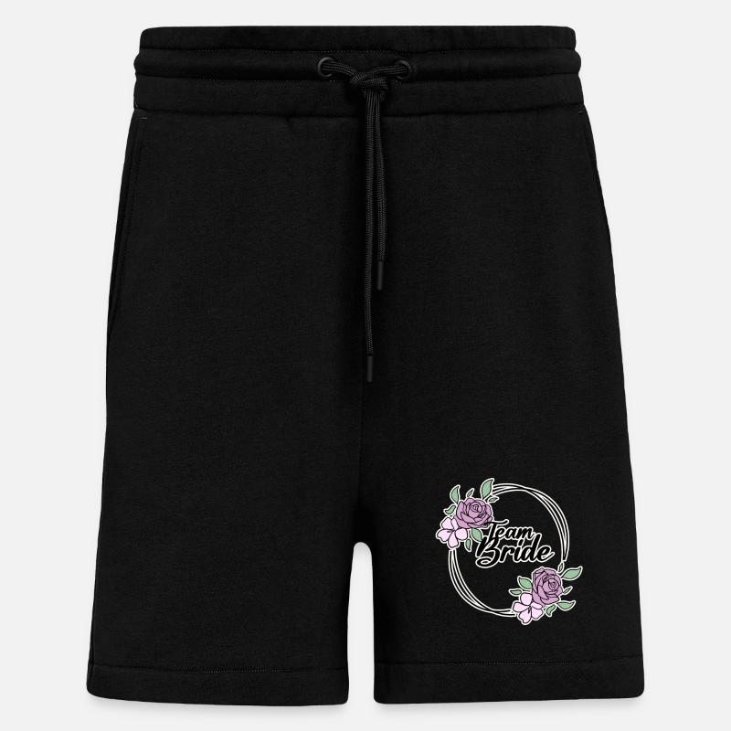 Team Bride - Shorts - made by SPREAD - SOLID BLACK