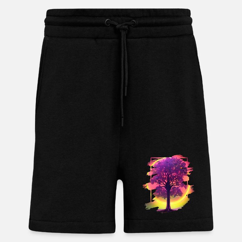Tree - Shorts - made by SPREAD - SOLID BLACK