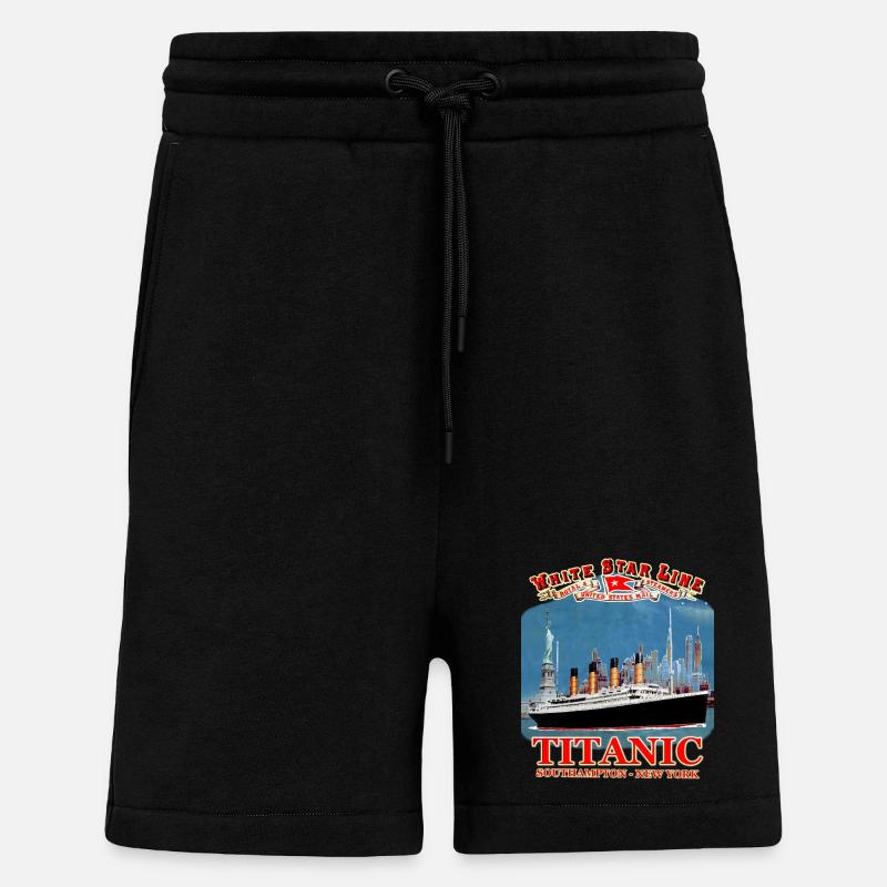 TITANIC creation Louis RUNEMBERG © Adagp - Shorts - made by SPREAD - SOLID BLACK