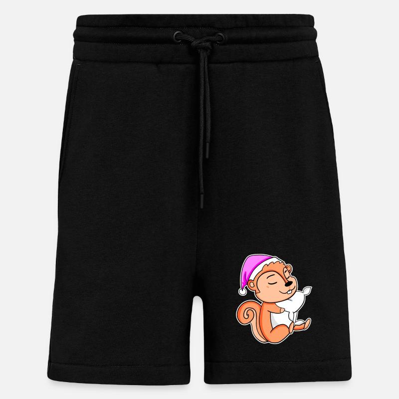 Eichhörnchen - Shorts - made by SPREAD - SOLID BLACK