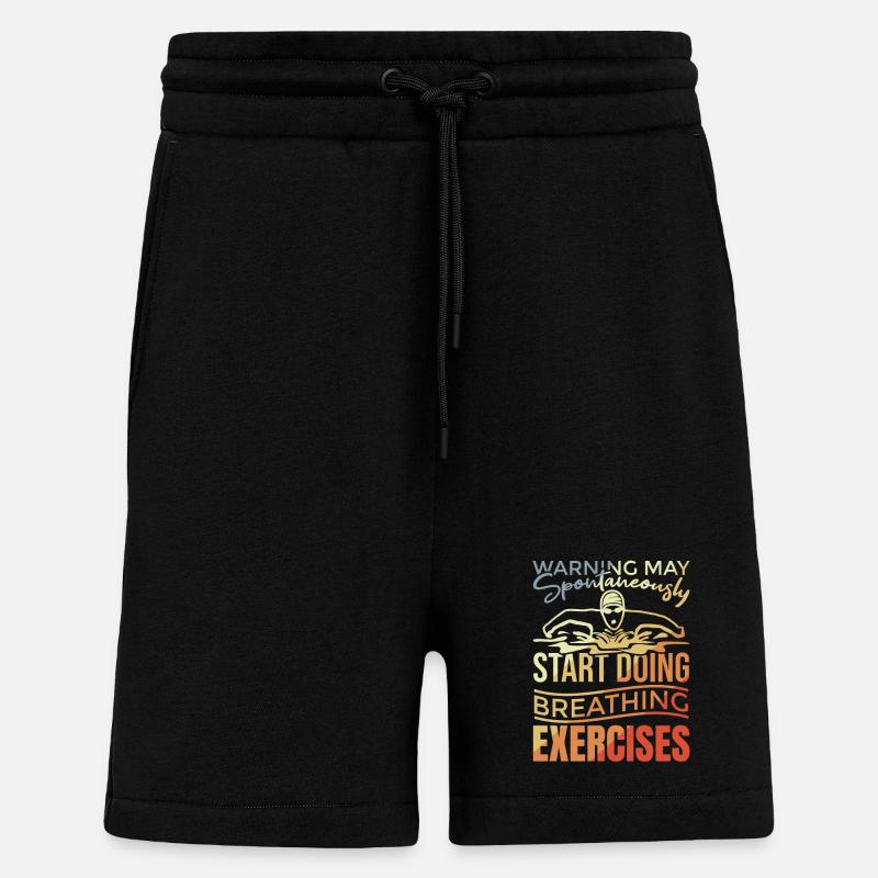 Schwimmer Witz - Shorts - made by SPREAD - SOLID BLACK