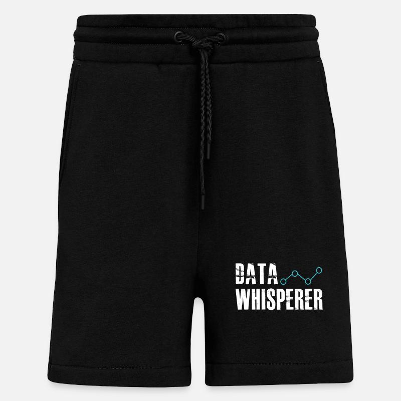 Datenflüsterer, wissenschaftlicher Analyst, Softwareentwickler - Shorts - made by SPREAD - SOLID BLACK