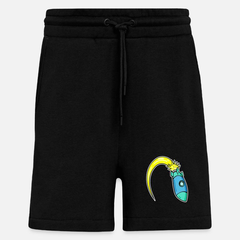 Rocket - Shorts - made by SPREAD - SOLID BLACK