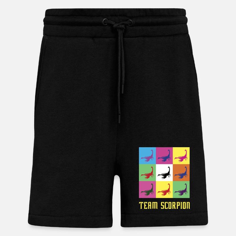 Team Skorpion - Shorts - made by SPREAD - SOLID BLACK