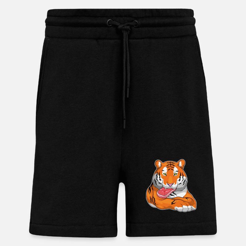 Tiger Fleisch - Shorts - made by SPREAD - SOLID BLACK