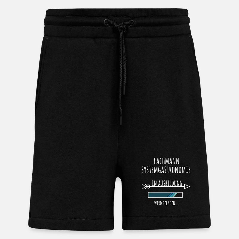 Fachmann Systemgastronomie Ausbildung Beruf - Shorts - made by SPREAD - SOLID BLACK