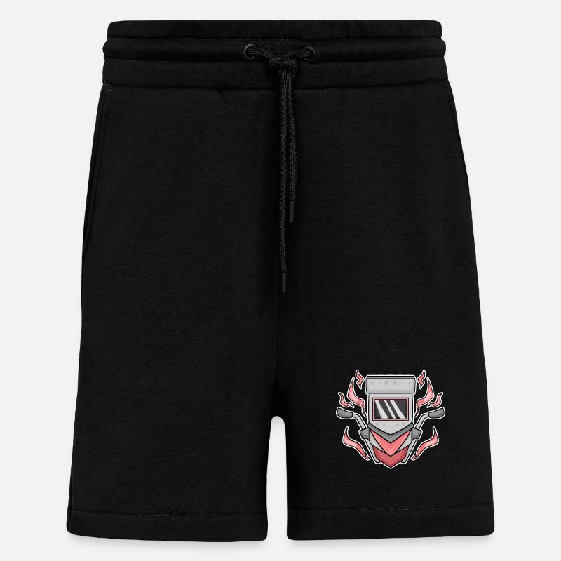 Locksmith welding - Shorts - made by SPREAD - SOLID BLACK