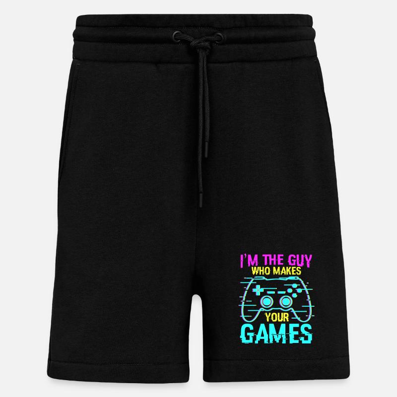 Game Programmer Saying - Shorts - made by SPREAD - SOLID BLACK