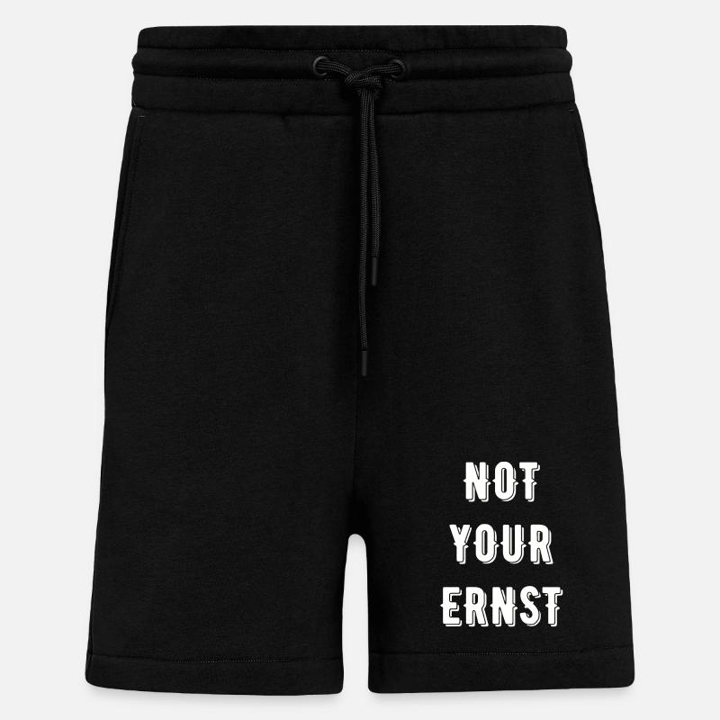 Not your Ernst Denglisch - Shorts - made by SPREAD - SOLID BLACK