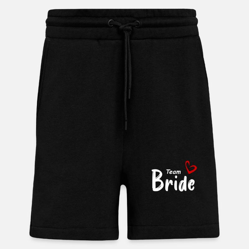 Team Bride - Shorts - made by SPREAD - SOLID BLACK