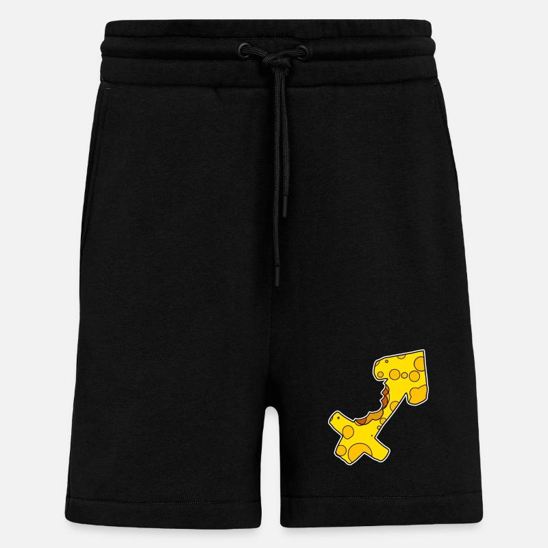 Sternzeichen Schütze Symbol - Shorts - made by SPREAD - SOLID BLACK