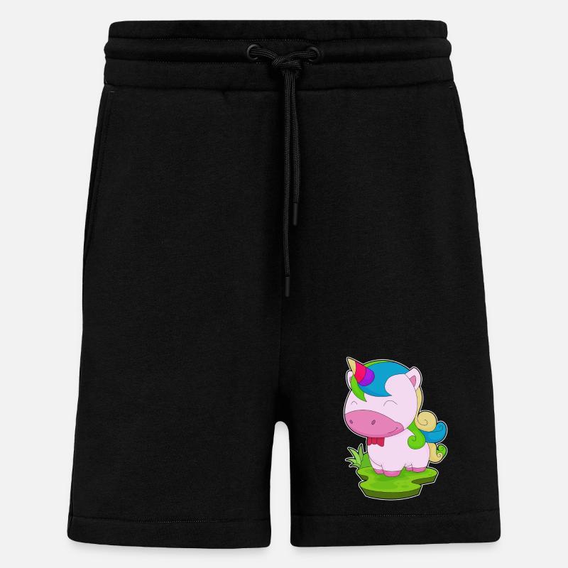 Einhorn Fliege - Shorts - made by SPREAD - SOLID BLACK