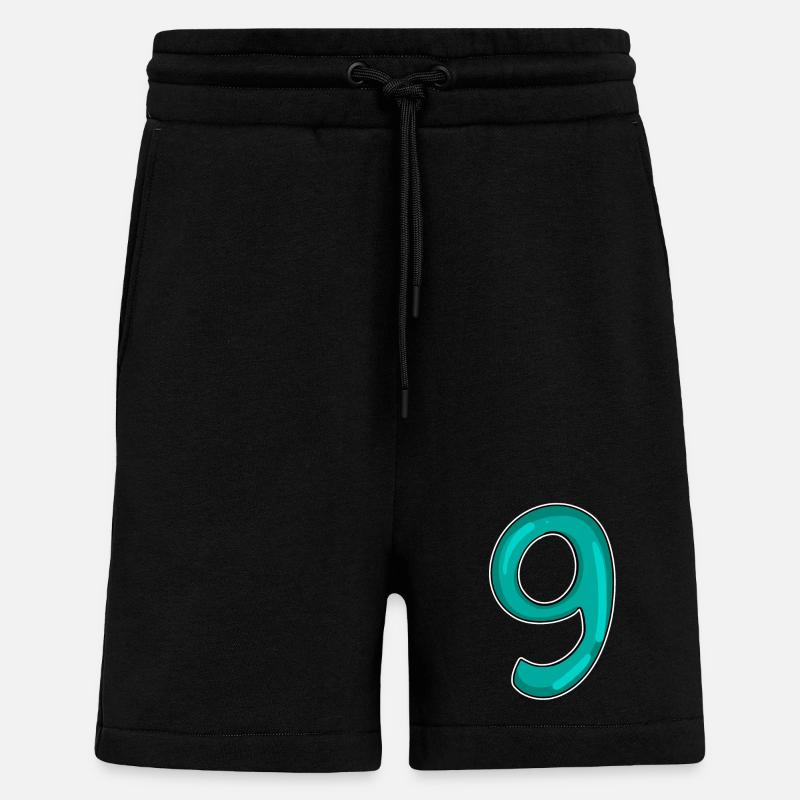 9 - Shorts - made by SPREAD - SOLID BLACK