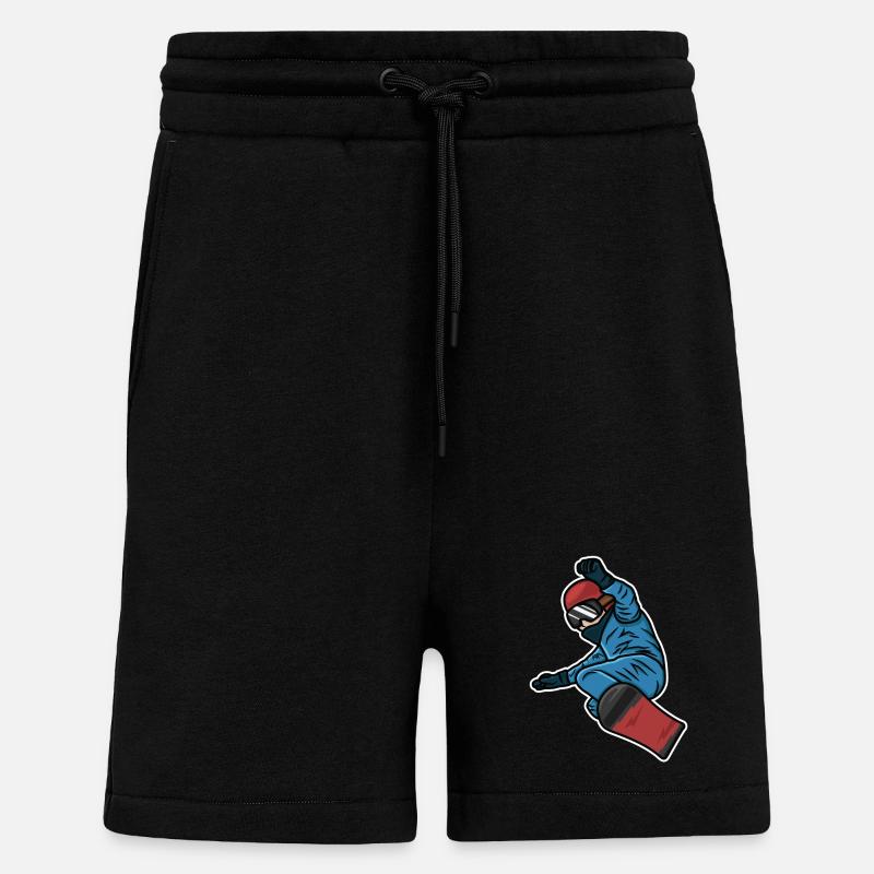 Kleiner Snowboarder - Shorts - made by SPREAD - SOLID BLACK