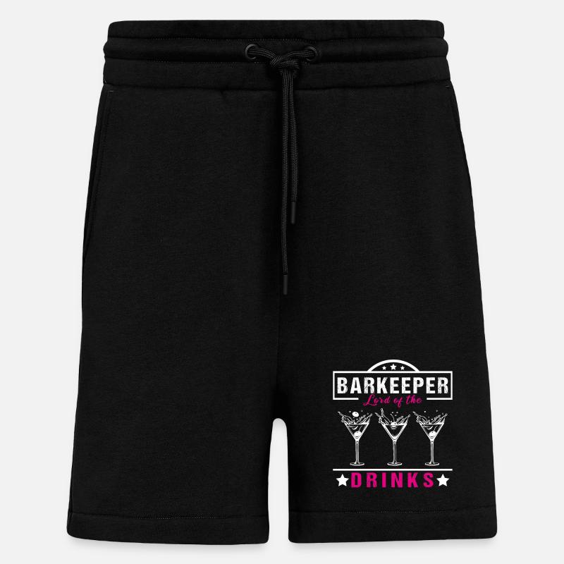 Barkeeper Lord - Shorts - made by SPREAD - SOLID BLACK