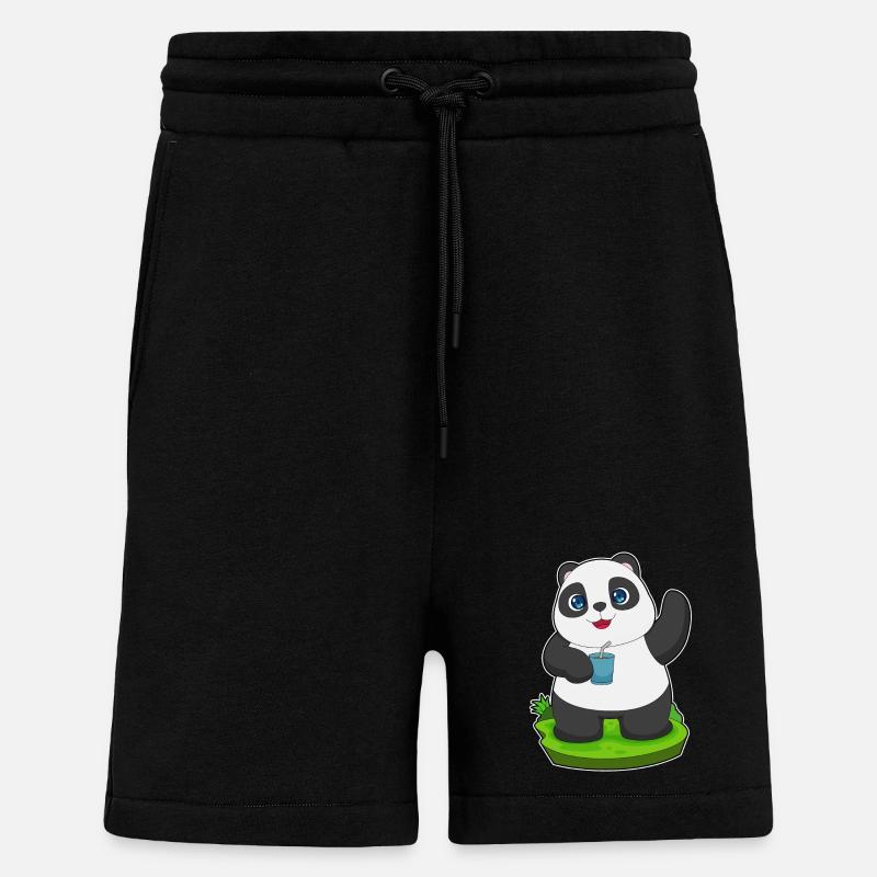 Panda Saft - Shorts - made by SPREAD - SOLID BLACK