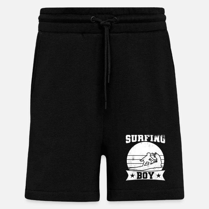 Surfjunge - Shorts - made by SPREAD - SOLID BLACK