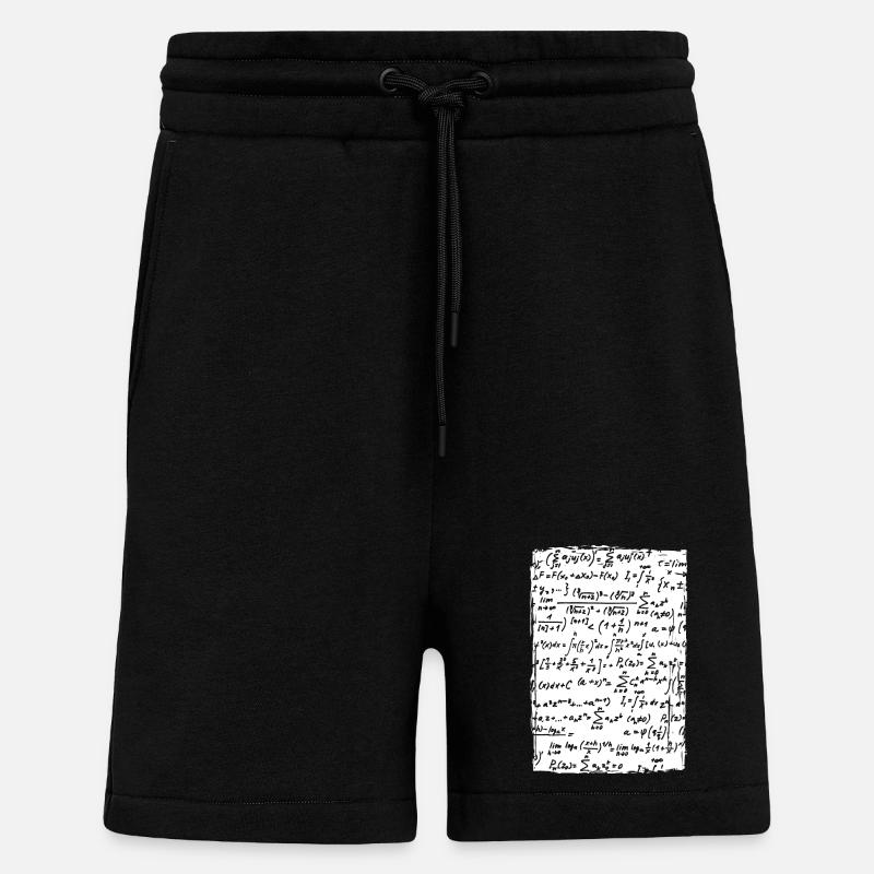 Mathematische Formeln - Shorts - made by SPREAD - SOLID BLACK
