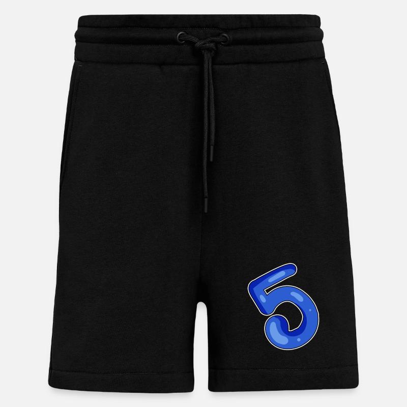 5 Blau - Shorts - made by SPREAD - SOLID BLACK