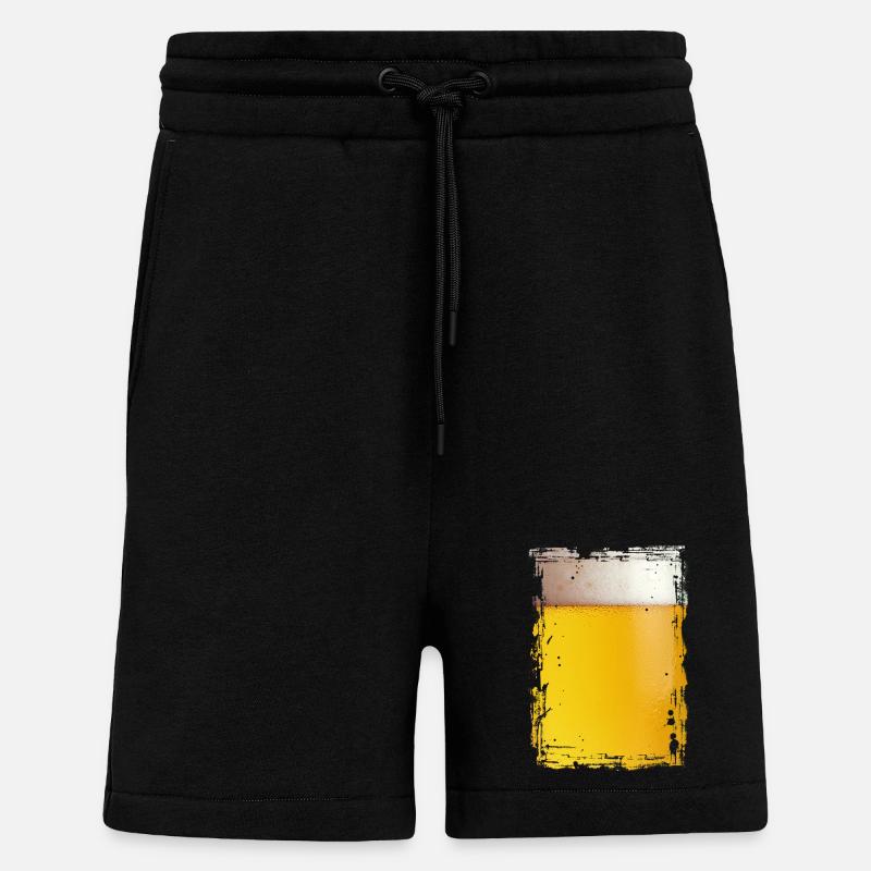 Bier - Shorts - made by SPREAD - SOLID BLACK