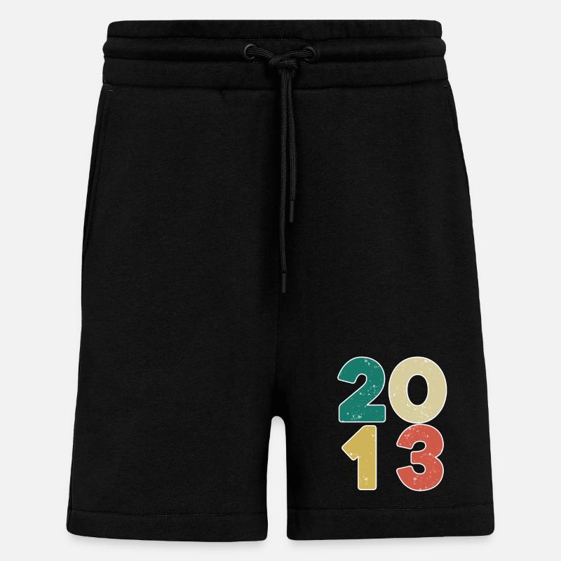 2013 - Year 2013 - Year 2013 - Shorts - made by SPREAD - SOLID BLACK