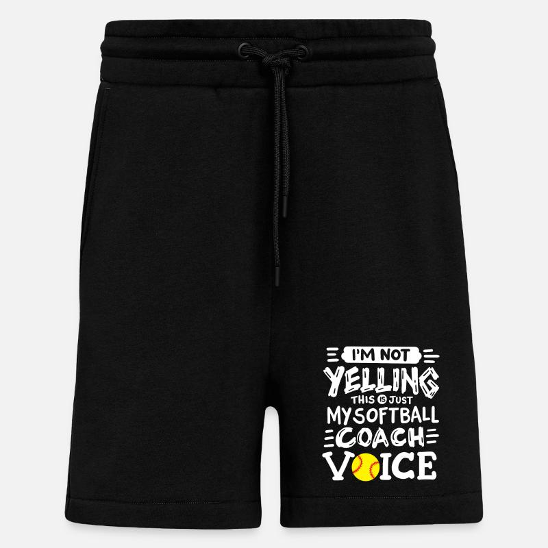 Softball Trainer - Shorts - made by SPREAD - SOLID BLACK