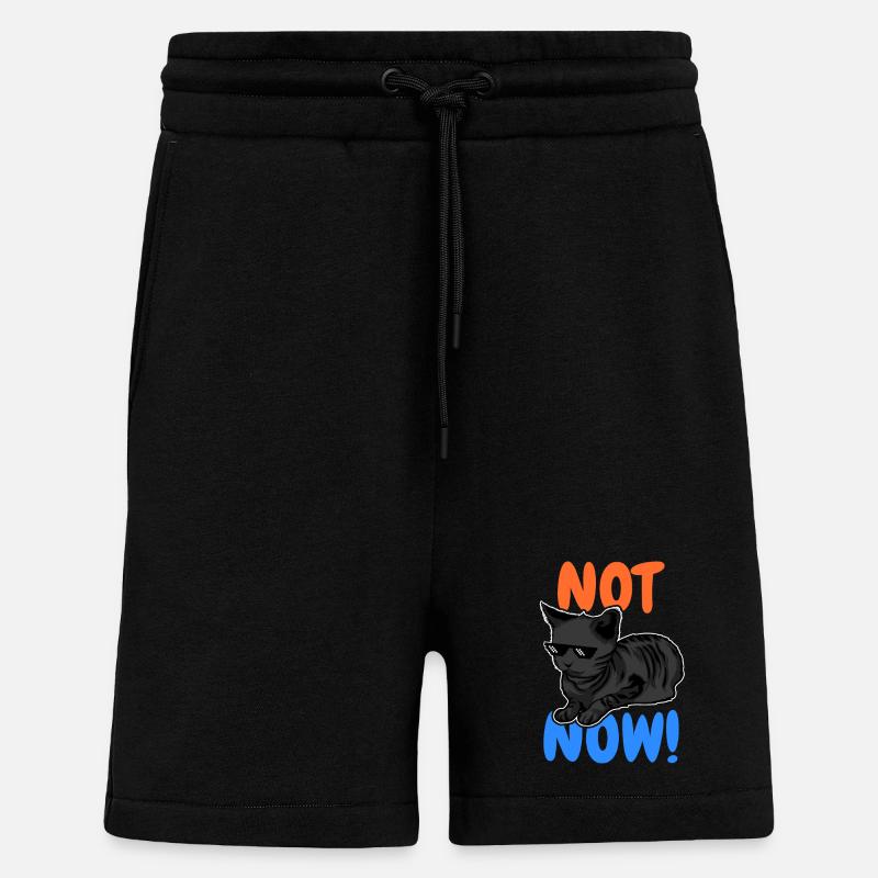Lustige Katze - Shorts - made by SPREAD - SOLID BLACK