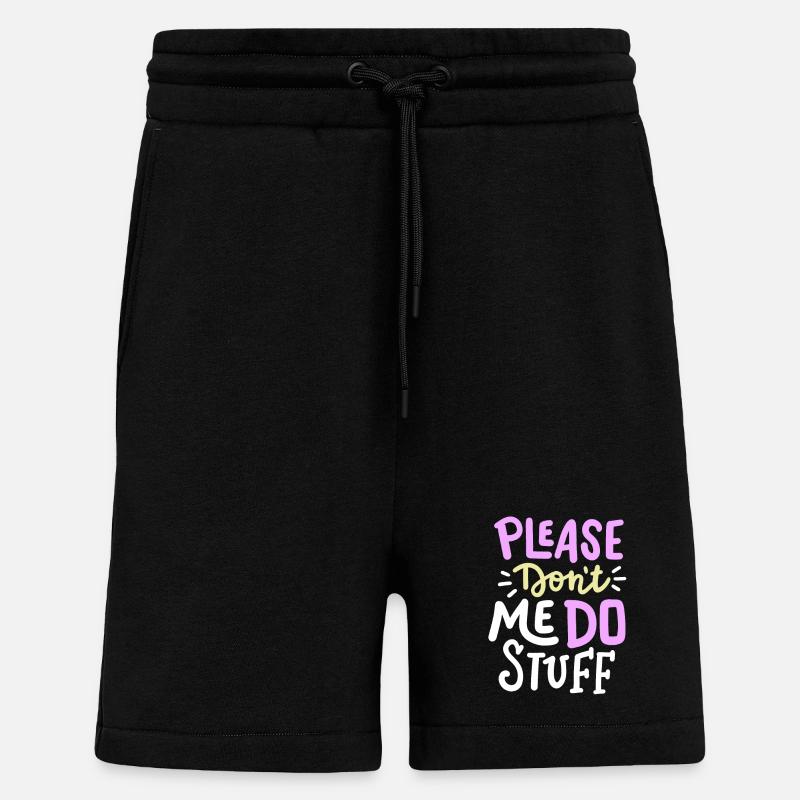 sarkastischer Humor Sarkasmus - Shorts - made by SPREAD - SOLID BLACK