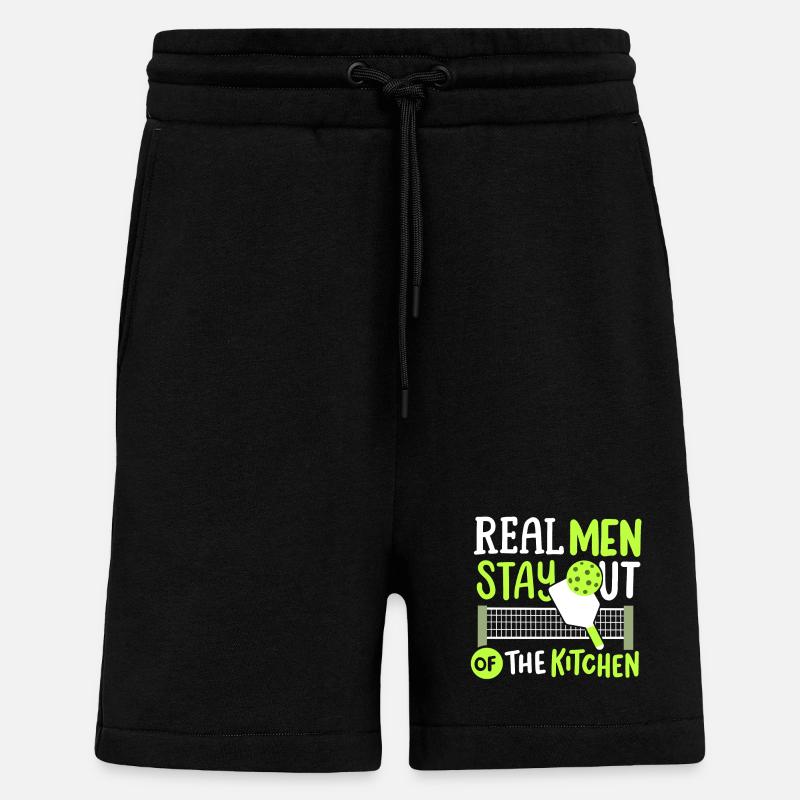 Pickleball-Spieler Paddleball - Shorts - made by SPREAD - SOLID BLACK