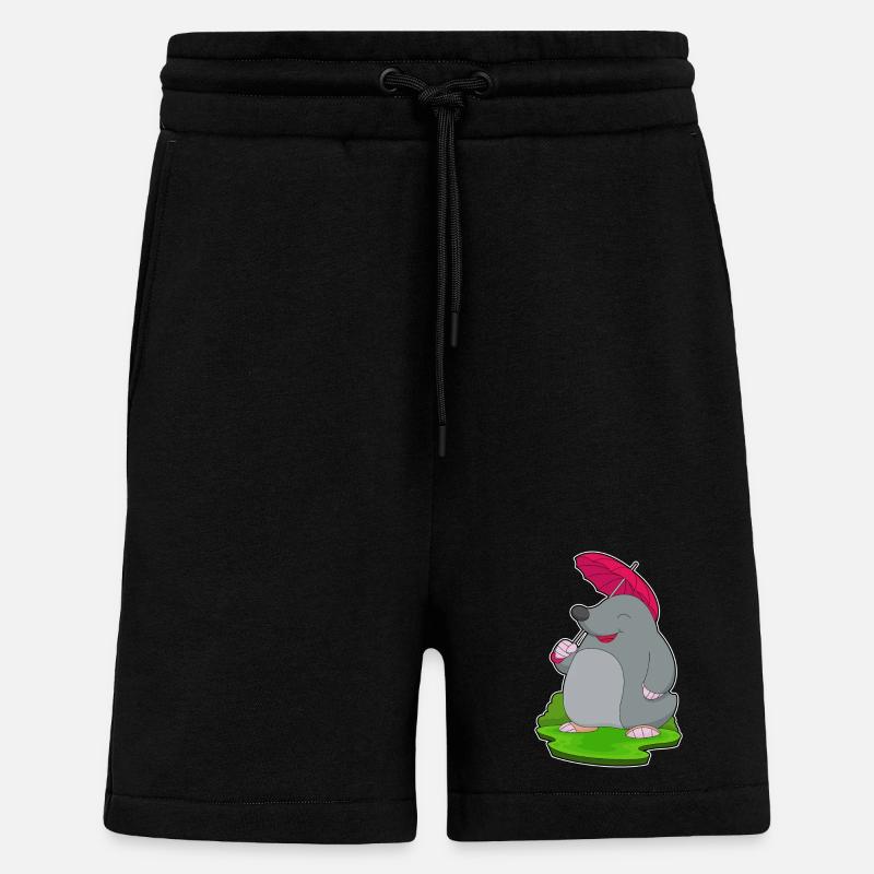 Parapluie Mole Rain - Short bio décontracté fabriqué en UE - SOLID BLACK