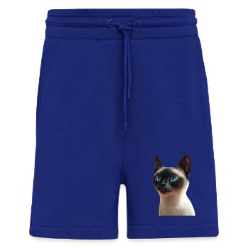 Siamkatze Siam Katze Siamese Cat Siamesen Katzen - Shorts - made by SPREAD - Iconic Blue - Vorne