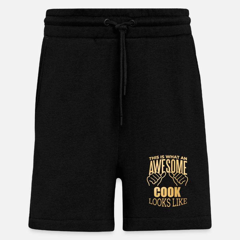 Kochen - Shorts - made by SPREAD - SOLID BLACK