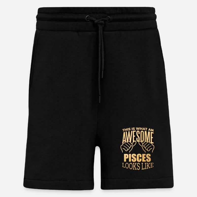 Fische - Shorts - made by SPREAD - SOLID BLACK