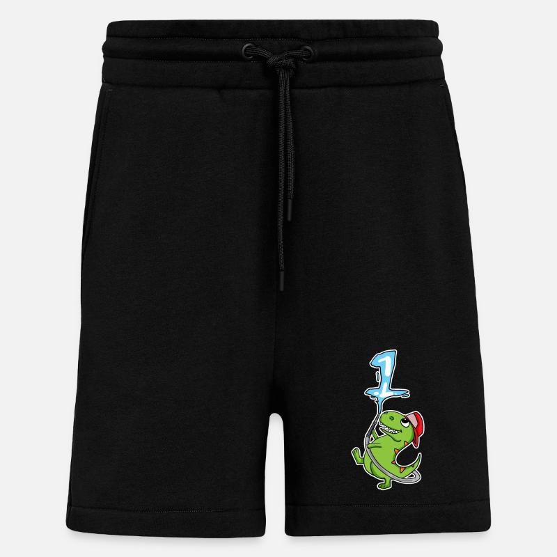 Number 1 - Shorts - made by SPREAD - SOLID BLACK