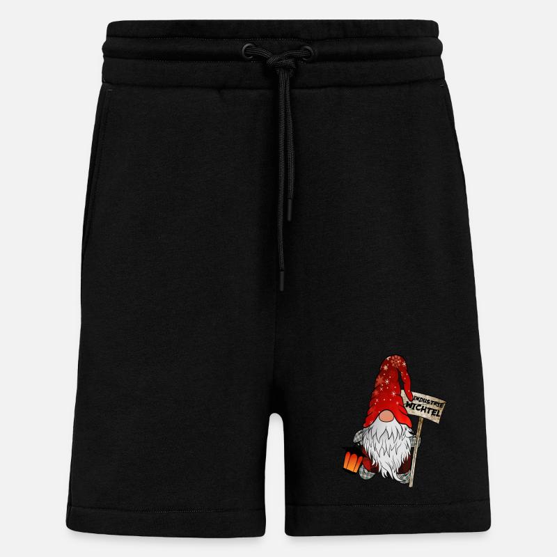 Industrie Wichtel - Shorts - made by SPREAD - SOLID BLACK