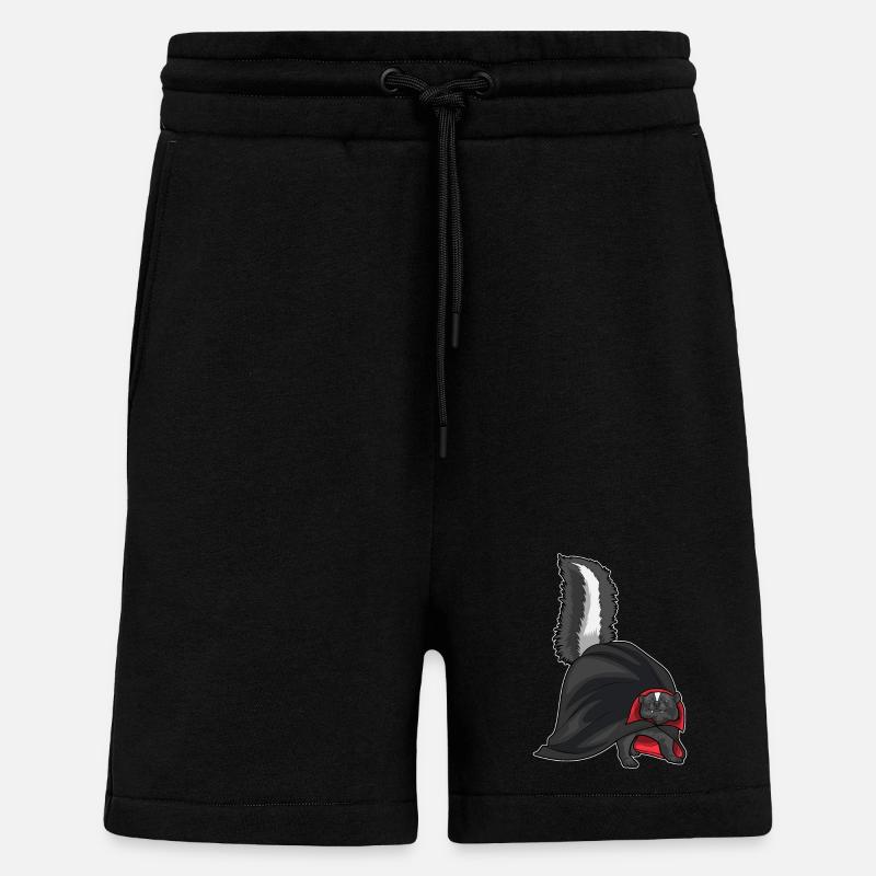 Skunk Halloween Vampire - Short bio décontracté fabriqué en UE - SOLID BLACK