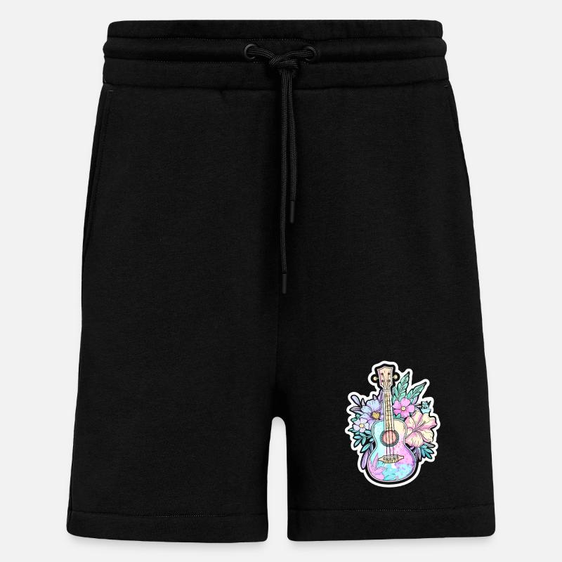 Ukulélé Style BD - Short bio décontracté fabriqué en UE - SOLID BLACK