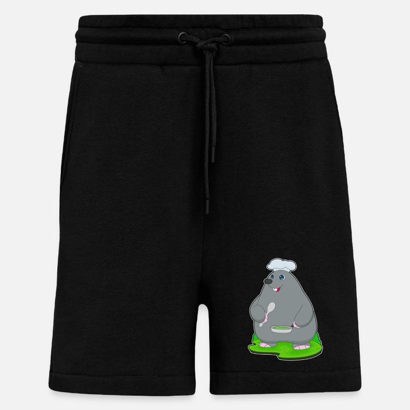 Mole Cooking Pan - Shorts - made by SPREAD - SOLID BLACK
