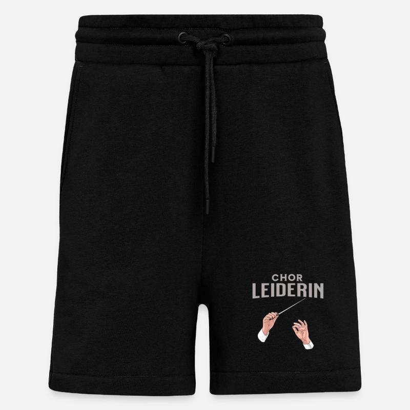 Chor Leiderin Chorleiterin Dirigentin - Shorts - made by SPREAD - SOLID BLACK