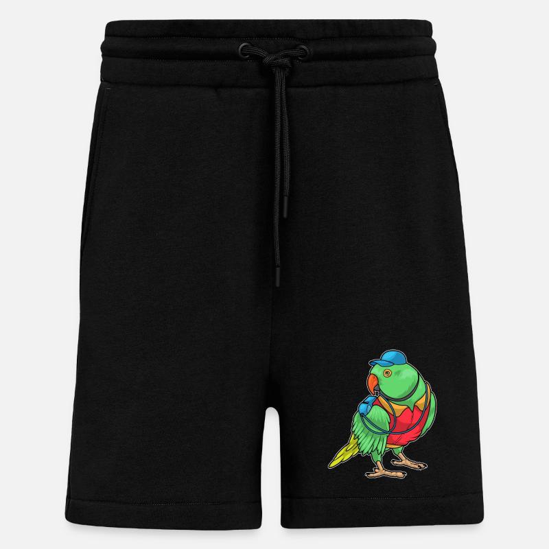 Parrot Referee Whistle - Shorts - made by SPREAD - SOLID BLACK
