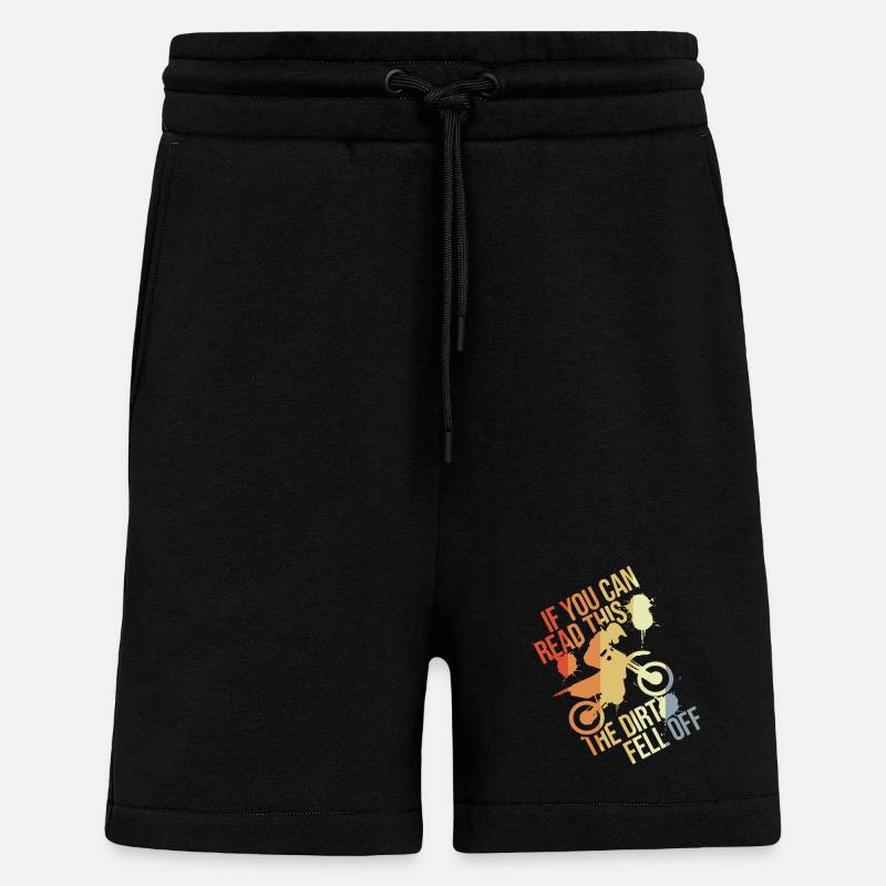 Der Dreck ist bereits ab - Shorts - made by SPREAD - SOLID BLACK