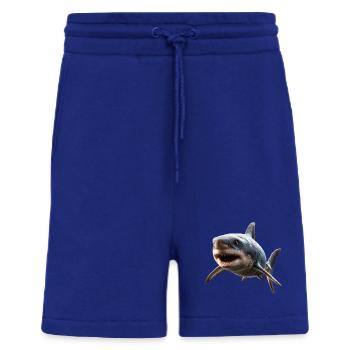 Hai Haifisch Tigerhai Taucher Süße Haie Weißer Hai - Shorts - made by SPREAD - Iconic Blue - Vorne