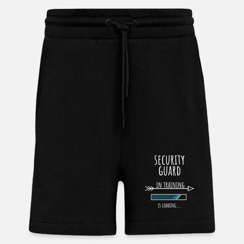 Security Guard Gift Profession Training - Shorts - made by SPREAD - SOLID BLACK