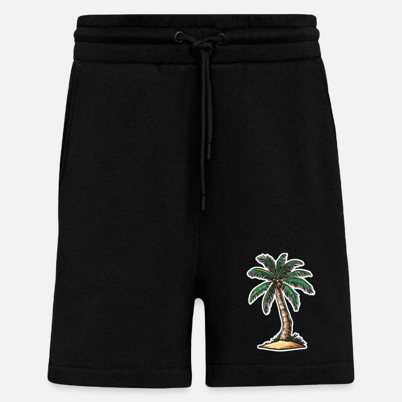 Palme - Shorts - made by SPREAD - SOLID BLACK