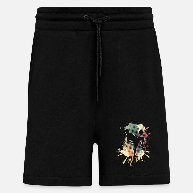 Fußball - Shorts - made by SPREAD - SOLID BLACK