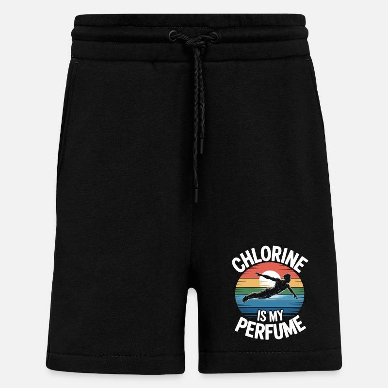 Kunstspringen Turmspringer Sprungbrett - Shorts - made by SPREAD - SOLID BLACK